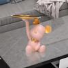 Креативная фигурка медведя из смолы, статуэтка животного, украшение для дома, органайзер для настольных мелочей, поддон для хранения