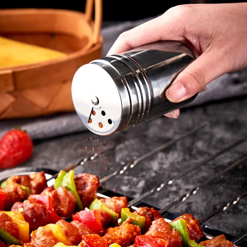 Suncojia Stainless Steel Seasoning Jar Set