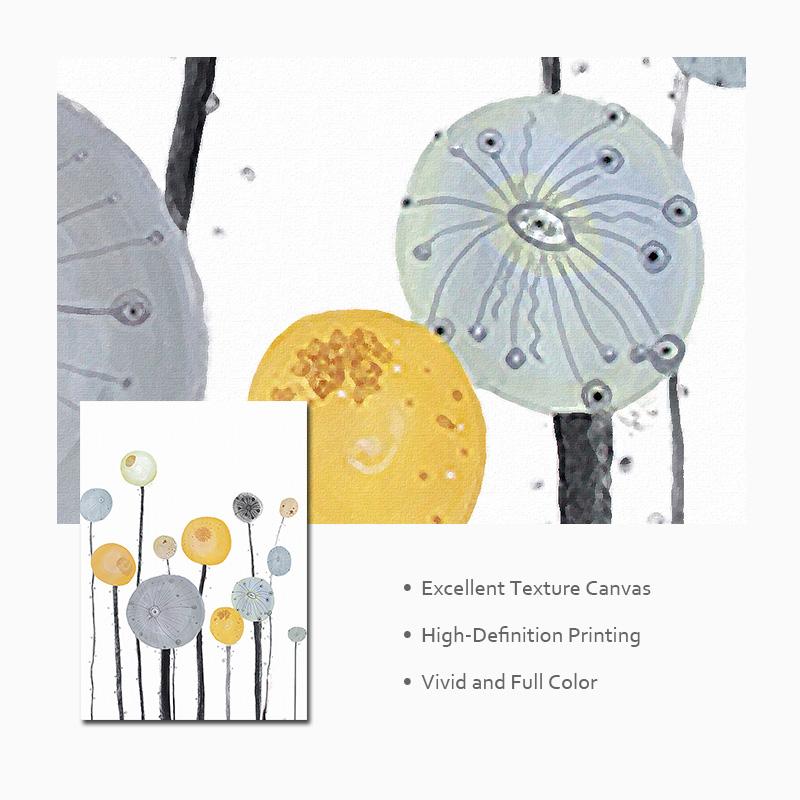 Современные абстрактные цветы, украшение для дома, настенная живопись на холсте, плакаты на скандинавскую тему и принты, настенные панно для декора гостиной