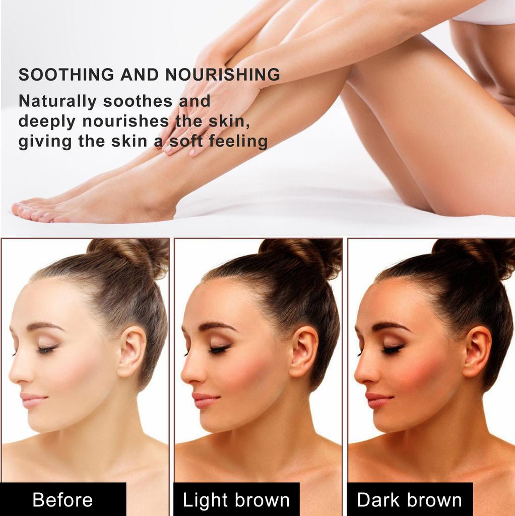 EELHOE Tanning Aid Nose Spray Tanning Beauty Self Tanning Tanning Bronze Wheat Skin Body Care