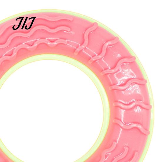 Pet Cooling Summer Essentials Dog Chew Toy, Popsicle Ice Freezer Donut Shape Toys Teeth Cleaning Reusable Freeze Toy for Heat Relief Durable