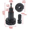 Automotive wheel hub grinding tool Brake Grinding Cleaner Kit Rust Remover Polishing Tool steel ring repair Tool