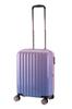 Чемодан-кейс на молнии, расширяемый, пастельный градиент, милый, стильный, 36 когда L 3 кг розовый, фиолетовый [Actus] ручная кладь (41 расширенный) 74-20571