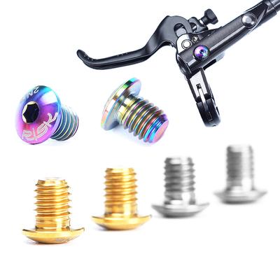 RISK TC4 Titanium Bike Hydraulic Brake Cylinder Bolts Bicycle Brake Cylinder Screw