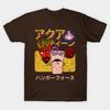 Мужская черная футболка с принтом Aqua Teen Hunger Force Японский винтажный вид Дизайн Fan Art Печать на бумаге для трансферной печати без вырезания Хлопковая футболка