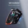 Y802X Bluetooth Helmet Intercom - Compatible with Third-Party Headphones