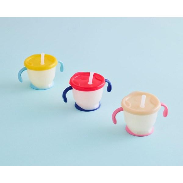 Richell AQ First Step Mug Step Up Set 150 мл, 1 комплект, темно-синий