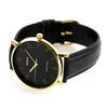 CASIO Standard Analog Watch MTP-VT01GL-1B2 Men's Black Leather Band, Simple Everyday 3-Hand Quartz Design