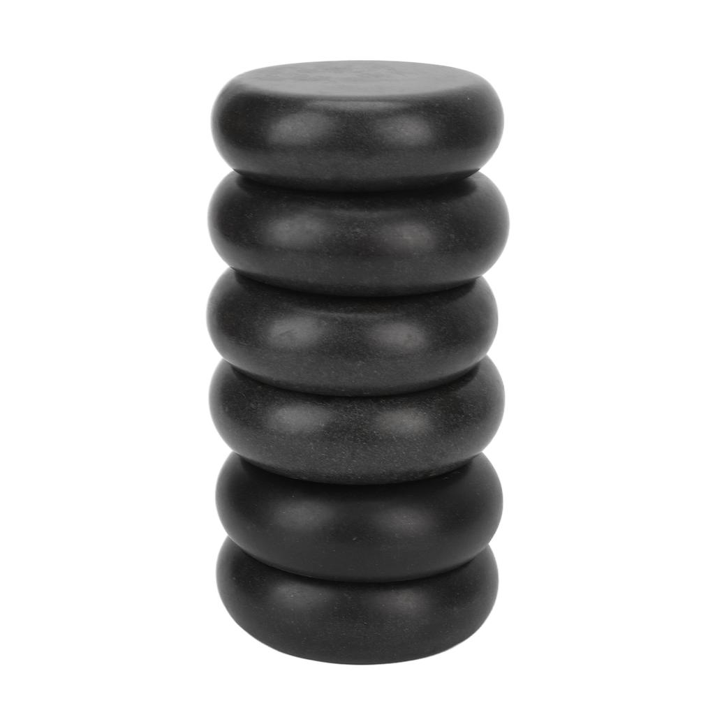 6Pcs Hot Stones Pain Pressure Relief Improve Blood Circulation Wrinkles Removal Massage Stones for