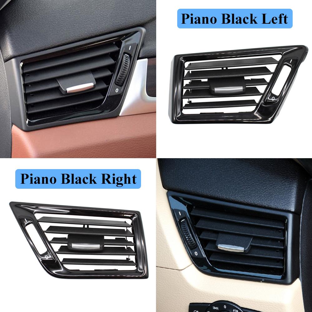 RHD Car Intertior Center Left Right Air Conditioning Grille Outlet Panel Trim Replacement For BMW X1 E84 2010-2015 64229258355