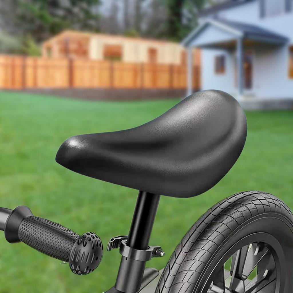 Детское велосипедное сиденье противоскользящее с подседельным штырем, всепогодное, запасное сиденье для детского велосипеда для езды на велосипеде, аксессуар