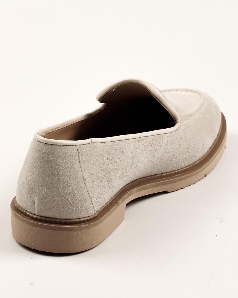 Лоферы Mario Muzi 15125 36 Молочные замша