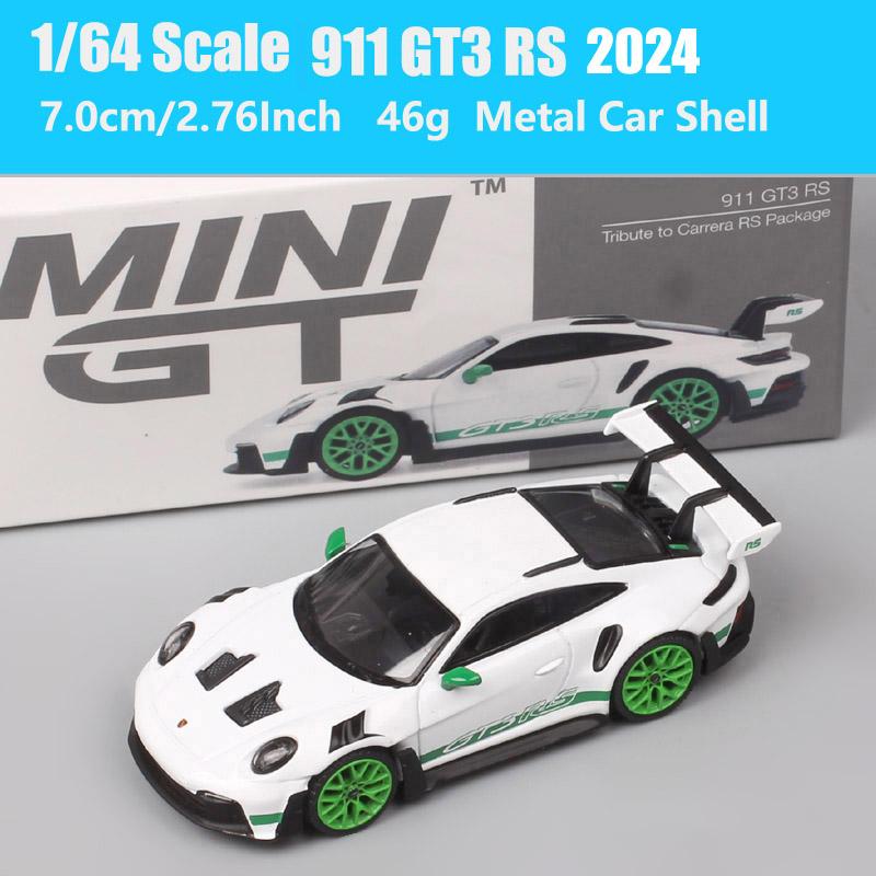 MiniGT Масштаб 1/64 Nissan Skyline GTR Racing Z Honda Civic Cadillac V 911 GT3 McLaren Datsun 510 Пикап Модель автомобиля Игрушка