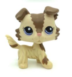 Редкое животное зоомагазин lps игрушка такса собака такса коричневая оригинальная фигурка колли кокер-спаниель дог ребенок Дети подарки