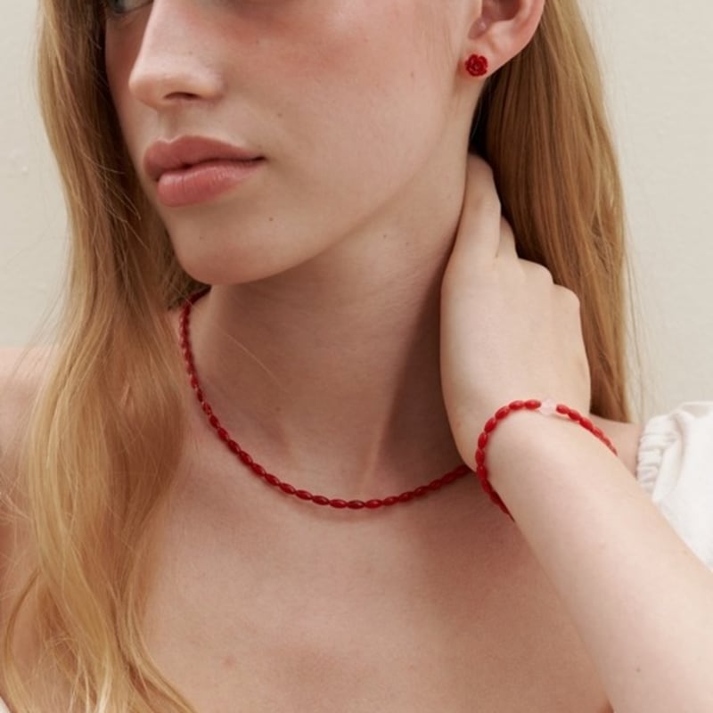 LOVE ME MONSTER Coral Lace Bracelet