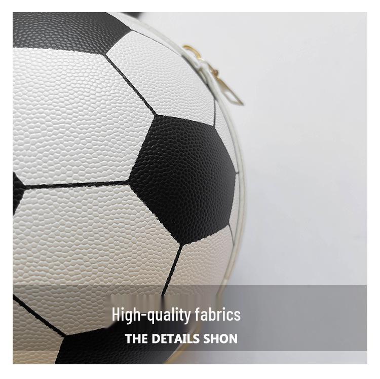 Женская модная корейская сумка кроссбоди в баскетбольном стиле - Универсальная, с яркой индивидуальностью, маленькая круглая на плечо