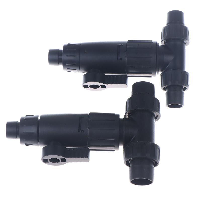 12/16mm Double Tap Quick Release Connector for Aquarium - 3-Way Valve & Hose Pipe Adapter - Filter System Accessories