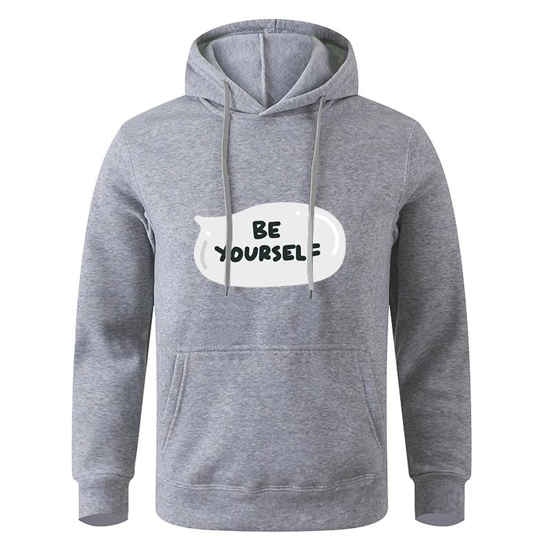 Long Sleeve Teens Autumn Gray Black Hooded Sweatshirt Hoodie Sportswear