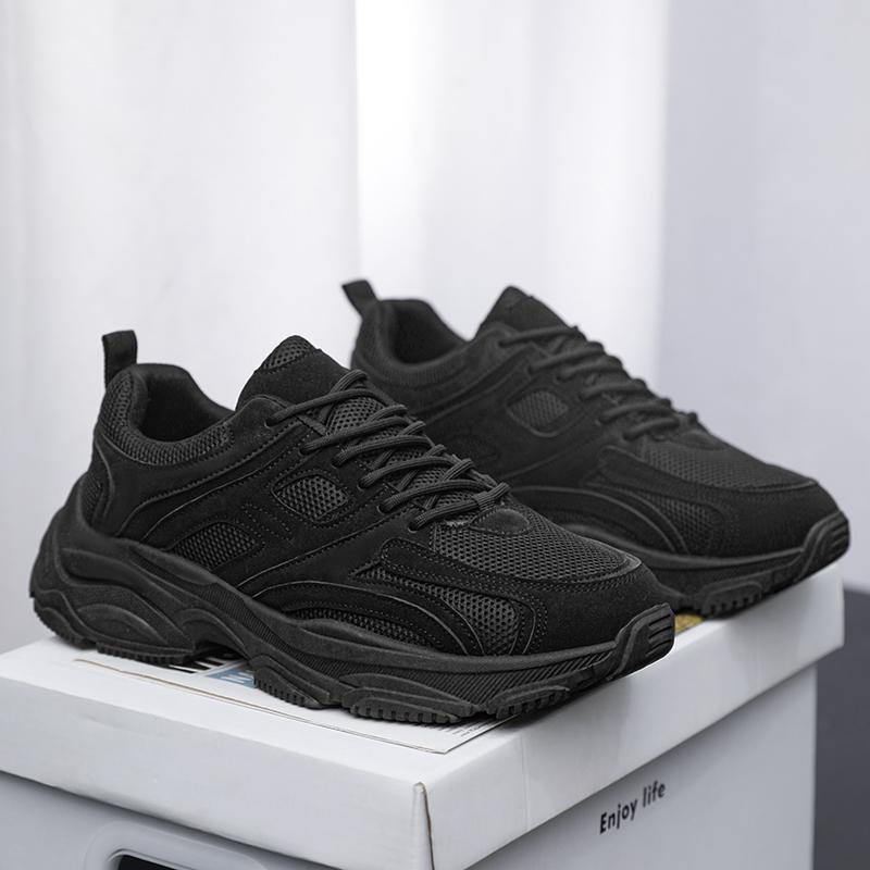 Новая мужская уличная повседневная спортивная обувь Мужская противоскользящая износостойкая удобная дышащая устойчивая с мягкой толстой подошвой легкие кроссовки