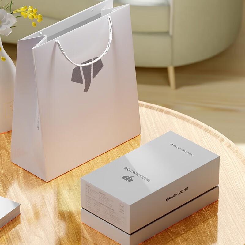 WANXIANG Double-Layer Antibacterial Glass Cup