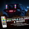 RGB Spiral Whip Light Pair for Truck SUV Jeep