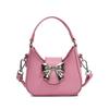 Childrens Bow Handbag Lightweight Design May Also Armpit Bag Bag Crossbody