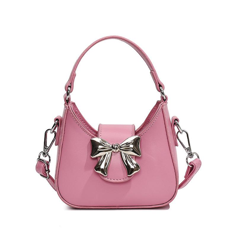Childrens Bow Handbag Lightweight Design May Also Armpit Bag Bag Crossbody