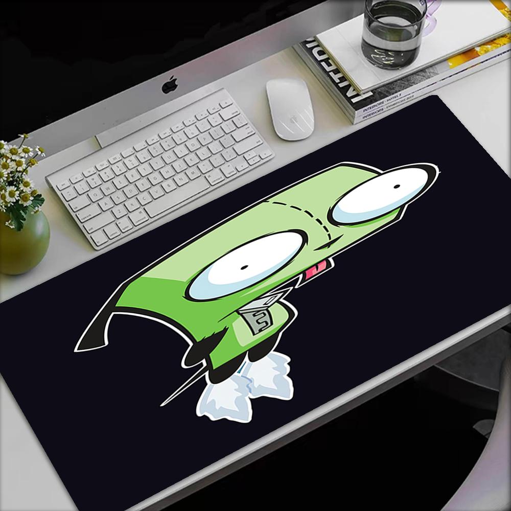 Invader Zim Theme Mouse Pad, Non Slip Rubber Base, Multifunctional Office & Home Decor, Perfect for Workspace Personalization.