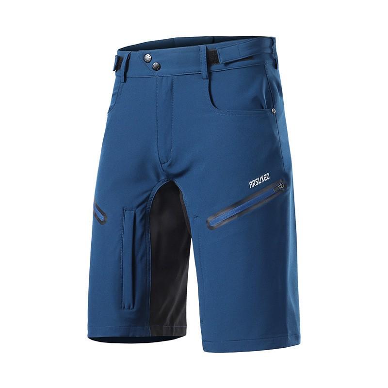 Mens Cycling Shorts 5 Quick-Dry Breathable Mountain Bike Trail Running Hiking Outdoor Sports