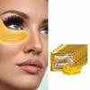 30pcs Gold Eye Mask Patches Crystal Collagen Anti Aging Remove Puffiness Dark Circles Moisturizing Sleep Eyes Pads Gel Skin Care