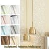 Non-self-adhesive Sculptured Patterns Wallpaper 9.5M TV Background Wall Paper  Home Decor