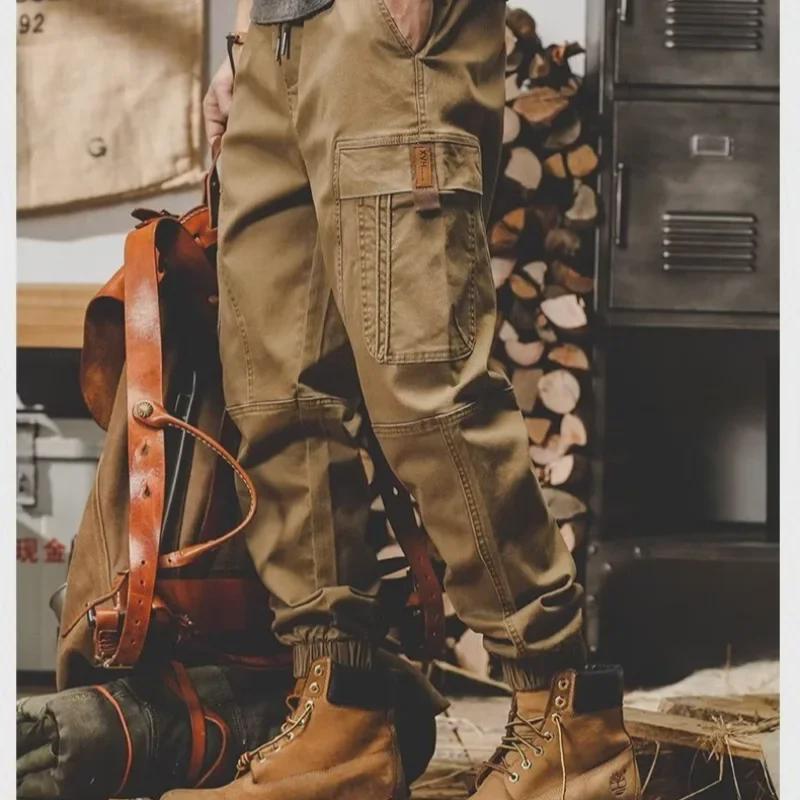 Мужские американские ретро-комбинезоны с широкими штанинами - Весенняя повседневная мода