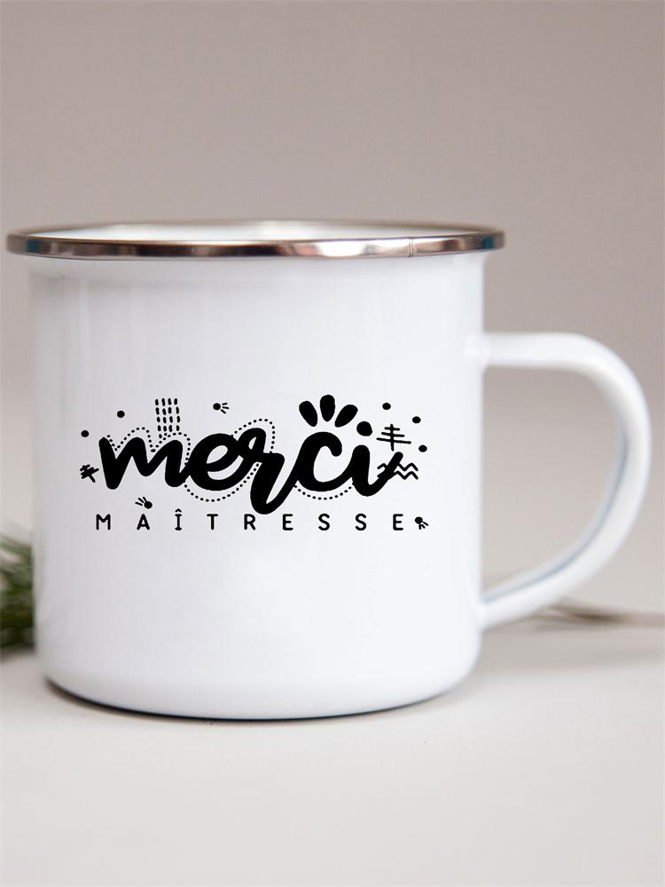 Французские цветочные эмалевые кружки с принтом креативные кружки для кофе кружка для молока вина пива напитка сока школьная ручка для дома посуда для питья подарки учителю