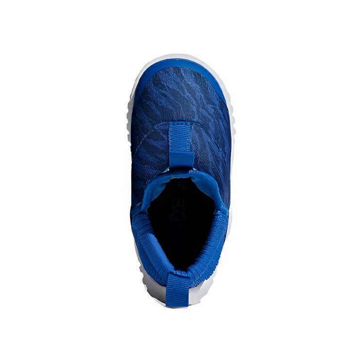 adidas Rapida Нескользящая Низкие Детские Кроссовки Сине-Белые Для Младенцев и Малышей AH2537