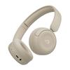JVC Kenwood Victor Беспроводные Bluetooth-наушники с 50 часами работы, бежевые HA-S60W-C, Вер.. 5.4 Микрофон, Многоточечный, Воспроизведение, Двусторонний, Проводной/Беспроводной,