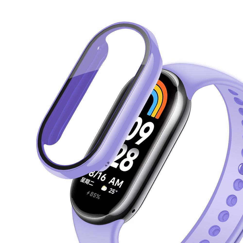Чехол+стекло Для Xiaomi Mi Band 8 7 6 Аксессуары Чехол+Пленка Защитный чехол Full Coverage Miband 7 6 5 4 3 защитное стекло для экрана