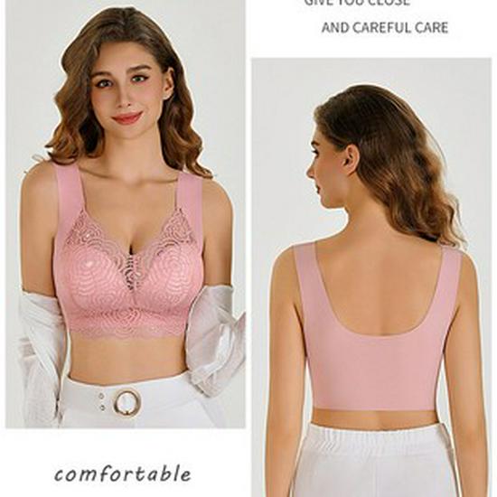 Кружевной бюстгальтер для кормления и йоги больших размеров SHEIN: Сексуальный, Бесшовный, Поддерживающий с Красивым Дизайном Спины