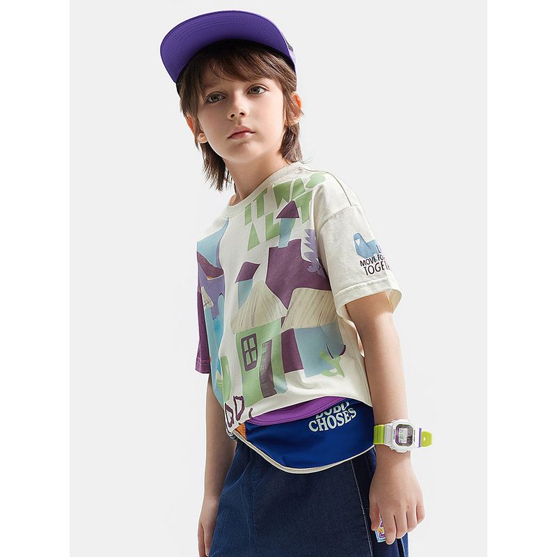 MQD T-Shirt Short Sleeve Cool Feeling Quick Drying Clothes Baby Clothes