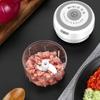 100/250/300ml Electric Mini Garlic Mincer Portable Mincer USB Rechargeable Ginger Chili Vegetable Masher Kitchen Tools