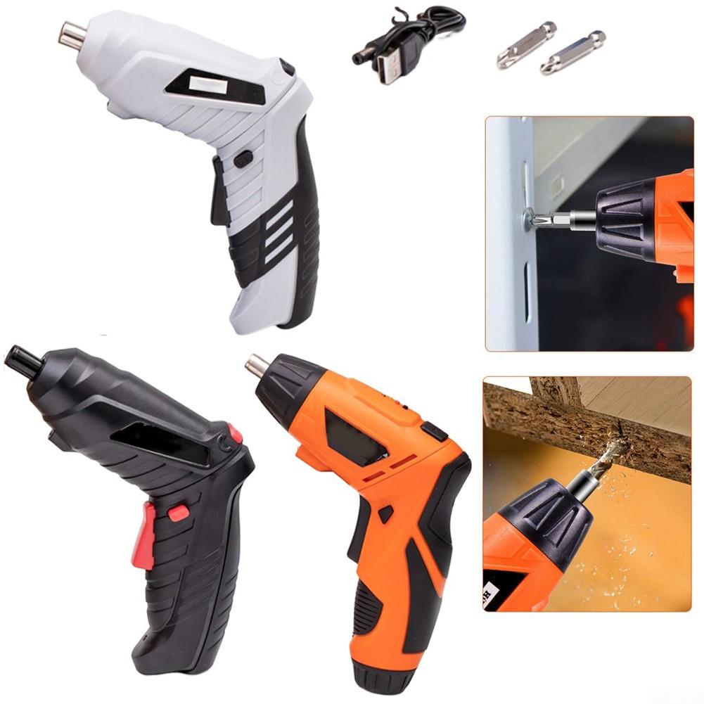 USB-кабельная отвертка, 1 комплект, аккумулятор 3,6 В, беспроводной электрический