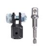 Scissor Jack Adapter For Use With 1/2 Inch Drive Impact Wrench or 13/16 Inch Lug Wrench