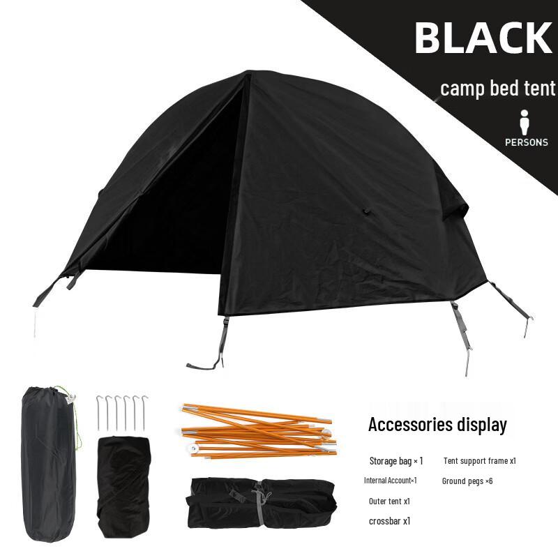ZISIZ Single Person Portable Off-Ground Camping Tent