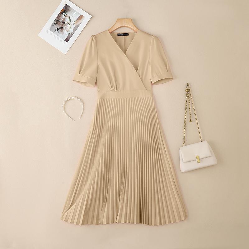 ZANZEA Женское повседневное летнее платье с коротким рукавом и V-образным вырезом