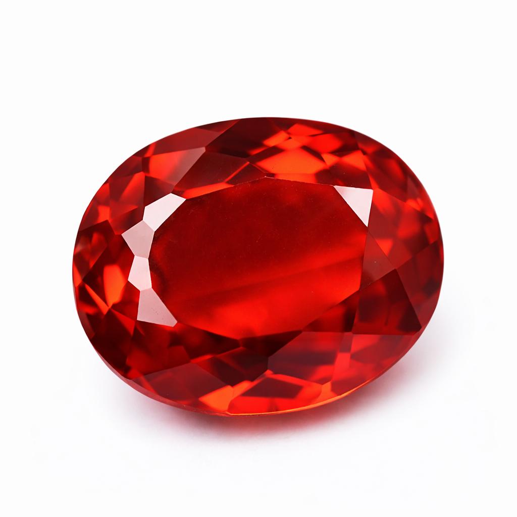 NATURAL Garnet 9 Ct Oval Shape Red Loose Gemstone For Wedding Gift