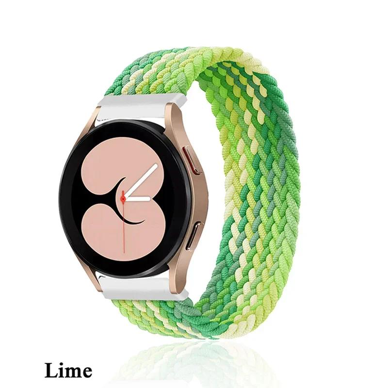 20 мм 22 мм ремешок для Samsung Galaxy watch 4 5 6 Pro Classic Gear S3 44 мм 40 мм 45 мм браслет correa Huawei watch GT 2e 3 4 ремешок