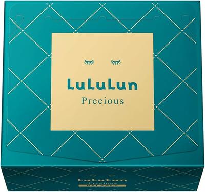 Маска LuLuLun Precious ЗЕЛЕНАЯ (32 листа) Тканевая маска / Маска для лица / Большой объем / Укрепляющий уход