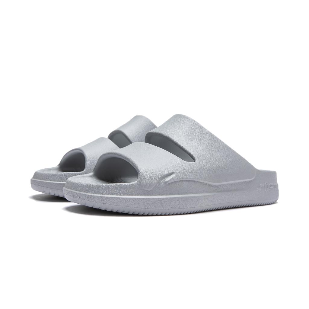 Li Ning Soft Clap Универсальные Уличные Удобные Модные Дышащие Легкие Толстая Подошва Увеличенная Высота Нескользящие Прочные Сандалии скольжения AGAU005-4