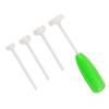 4PCS/Set Veggie Corkscrew Replaceable Vegetable Spiral Cutter Digging Tool with Replaceable Head