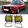 1Pair Fog Lights Car Front Bumper Lamp Clear Fog Lamp For BMW E30 318i 318is 325i 325is 325e 1985-1993 63171385945 /