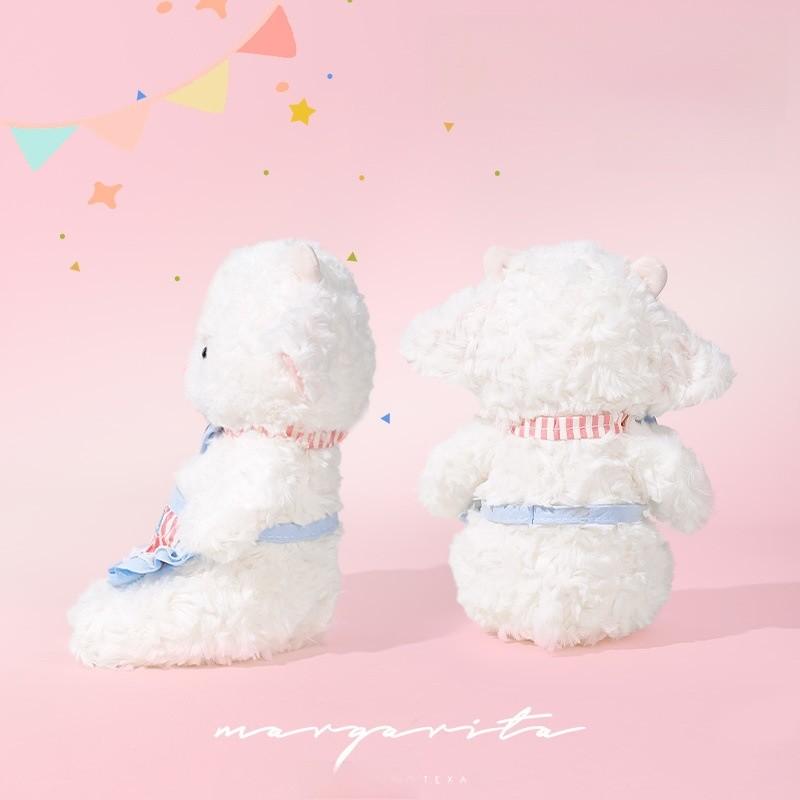 Овечка Мягкая Плюшевая Игрушка Чучело Животное Мультяшный Стиль Подарок для Детей Коллекция